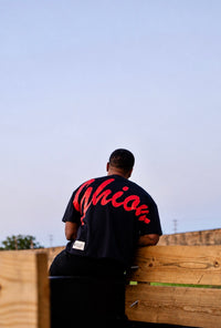 GHIOM ESSENTIAL TEE - BLACK