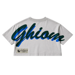 GHIOM ESSENTIAL CROP TEE - GRAY