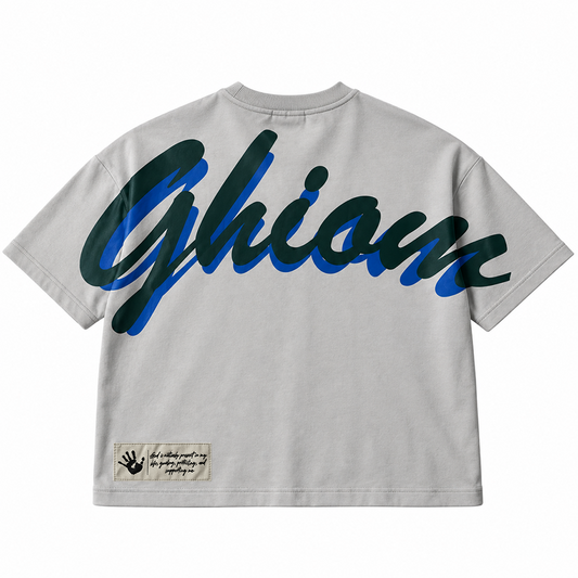 GHIOM ESSENTIAL TEE - GRAY