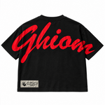 GHIOM ESSENTIAL TEE - BLACK